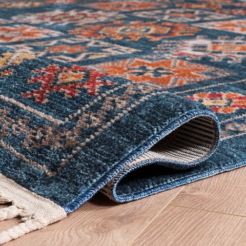 Farmhouse Power Loomed Traditional Area Rug - Stylish, Durable, and Perfect for Any Home Decor
