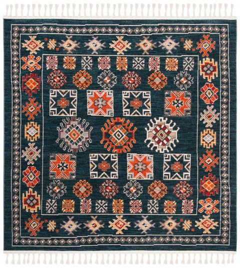 Farmhouse Power Loomed Traditional Area Rug - Stylish, Durable, and Perfect for Any Home Decor