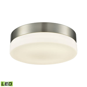 Holmby 9'' Wide 1-Light Flush Mount - Satin Nickel FML4050-10-16M Elk Lighting