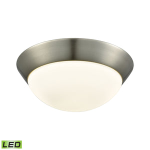 Contours 11'' Wide 1-Light Flush Mount - Satin Nickel FML7150-10-16M Elk Lighting