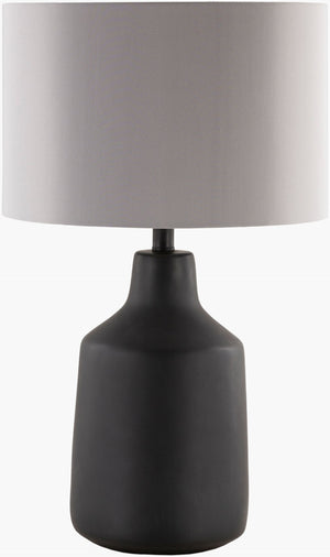 Livabliss Foreman Resin Table Lamp with Beige Linen Shade for Bedroom or Entryway Decor FMN-300