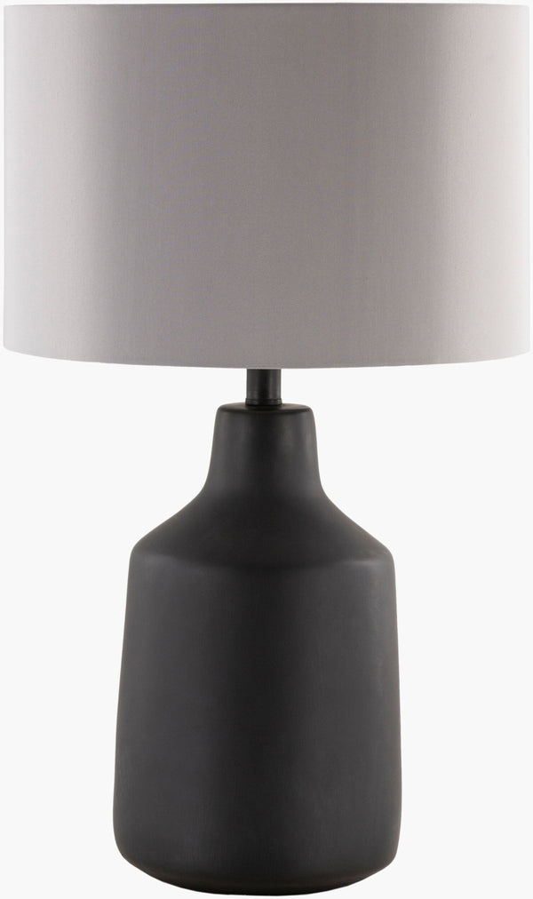 Livabliss Foreman Resin Table Lamp with Beige Linen Shade for Bedroom or Entryway Decor FMN-300
