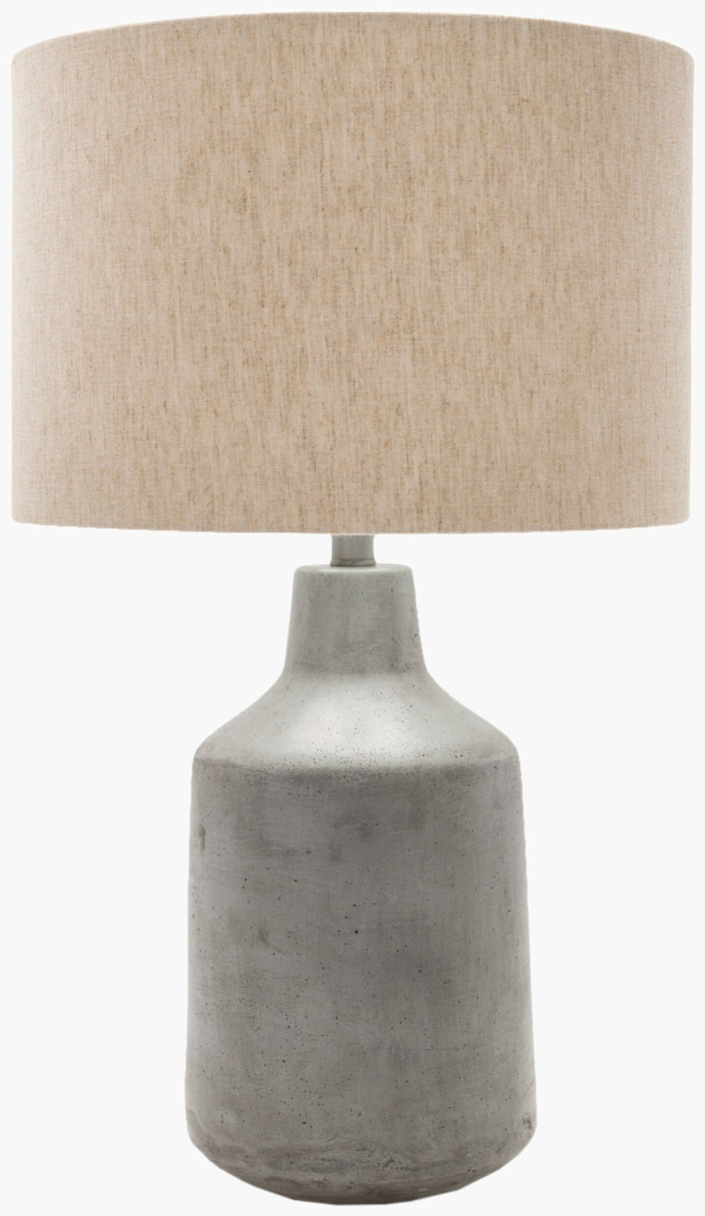 Livabliss Foreman Resin Table Lamp with Beige Linen Shade for Bedroom or Living Room FMN100-TBL