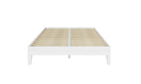 English Elm Steve Silver - Nix - Full Platform Bed - White