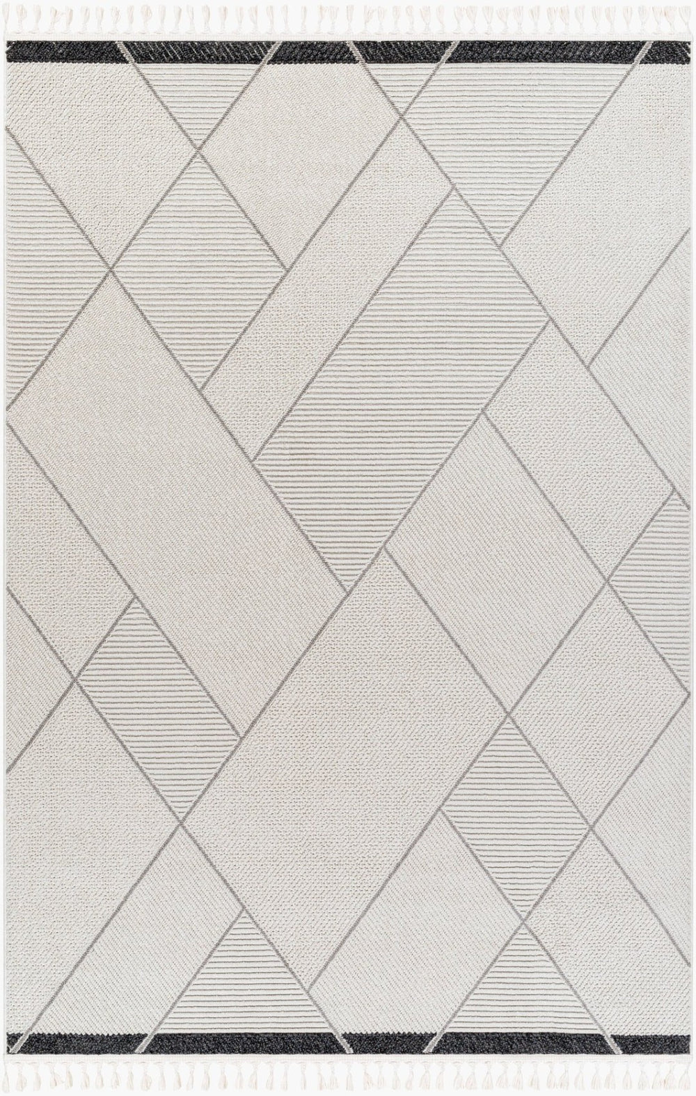 Livabliss Finland Machine Woven Polyester Area Rug Low Pile Modern Pattern for Living Rooms FND2303-9212