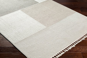 Livabliss Finland Machine Woven Polyester Area Rug Low Pile Neutral Design for Any Room FND2307-9212