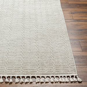 Livabliss Finland Cottage Geometric Low Pile Polyester Area Rug for Farmhouse Living Spaces FND2310-9212