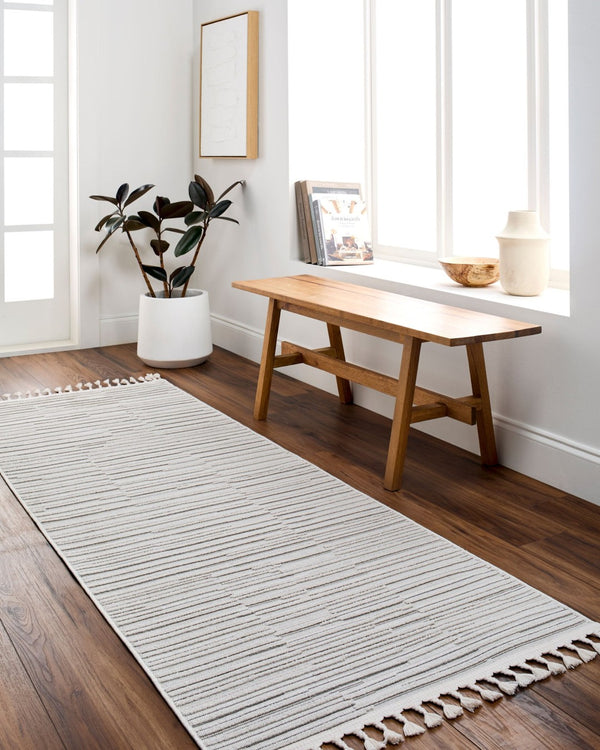 Livabliss Finland Geometric Cottage Area Rug Machine Woven Polyester Low Pile Living Room Floor FND2311-9212