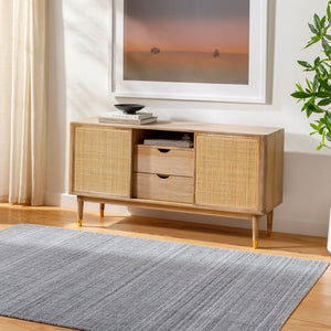 Surya Fresno Handmade Rug - 2' X 3' Eco-friendly Cottage Chic Design For Cozy Farmhouse Living Light Gray Recycled Pet Yarn Fno2300-23