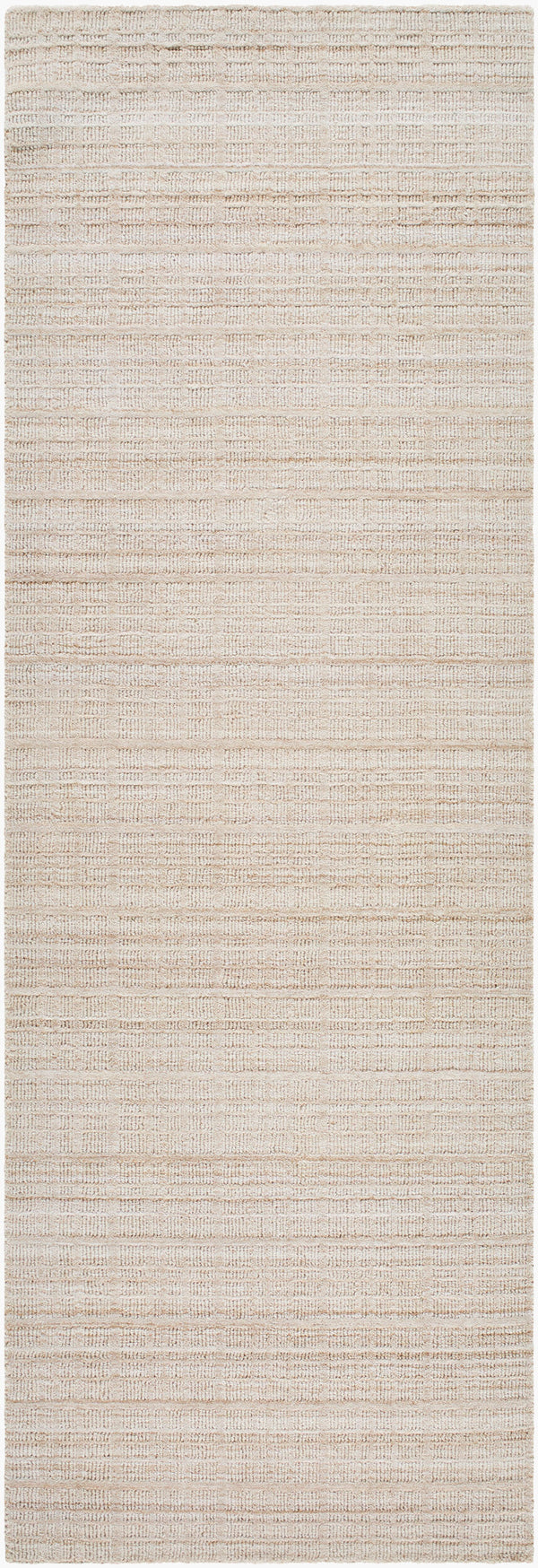 Surya Fresno Handmade Rug - 2' X 3' Eco-friendly Cottage Chic Design For Cozy Farmhouse Living Tan Recycled Pet Yarn Fno2301-268