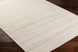 Surya Fresno Handmade Rug - 2' X 3' Eco-friendly Cottage Chic Design For Cozy Farmhouse Living Tan Recycled Pet Yarn Fno2301-268