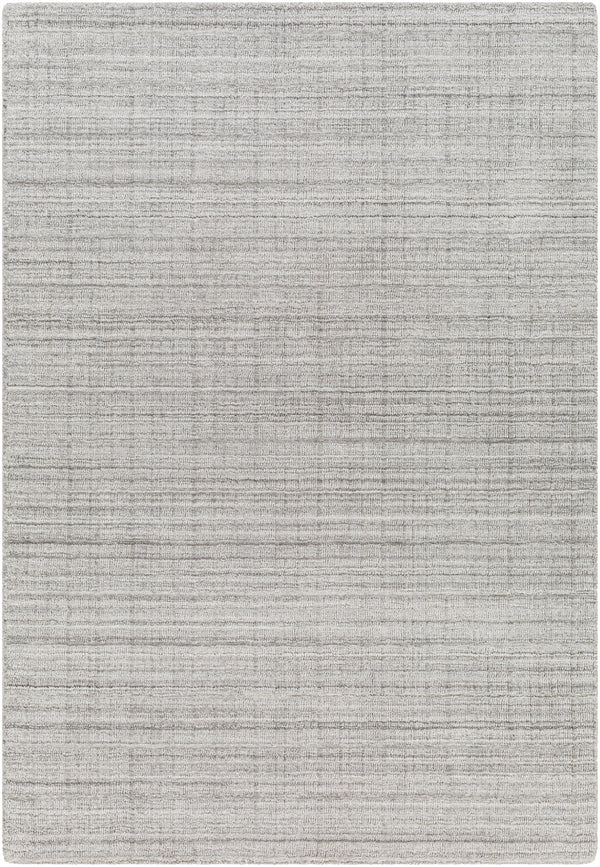 Fresno FNO-2302 9' x 12' Handmade Rug FNO2302-912  Silver Gray, Light Gray, Medium Gray Surya