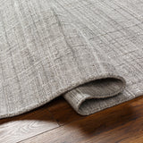 Fresno FNO-2302 9' x 12' Handmade Rug FNO2302-912  Silver Gray, Light Gray, Medium Gray Surya