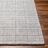 Fresno FNO-2302 9' x 12' Handmade Rug FNO2302-912  Silver Gray, Light Gray, Medium Gray Surya