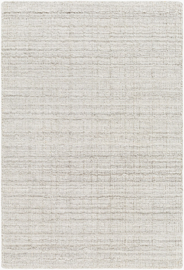 Surya Fresno Handmade Rug - 2' X 3' Eco-friendly Cottage Chic Design For Cozy Farmhouse Living Medium Gray Recycled Pet Yarn Fno2303-23