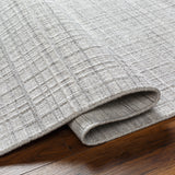 Fresno FNO-2303 9' x 12' Handmade Rug FNO2303-912  Medium Gray, Light Slate Surya