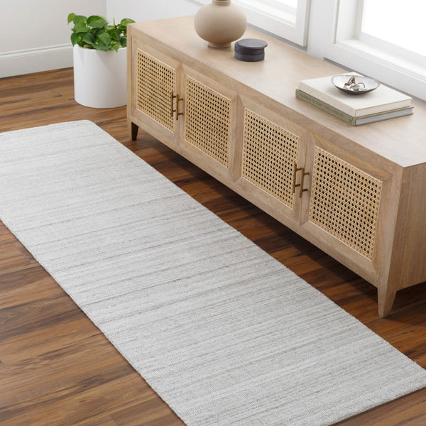 Surya Fresno Handmade Rug - 2' X 3' Eco-friendly Cottage Chic Design For Cozy Farmhouse Living Medium Gray Recycled Pet Yarn Fno2303-268