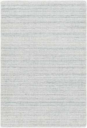Surya Fresno Handmade Rug - 2' X 3' Eco-friendly Cottage Chic Design For Cozy Farmhouse Living Pale Blue Recycled Pet Yarn Fno2304-23
