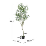 Christopher Knight Home® Noble House 200Cm Artificial Eucalyptus Leaves Bonsai