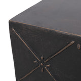 Christopher Knight Home® - Noble House - Acosta Outdoor Large Lightweight Concrete Side Table, Antique Copper