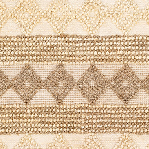 Surya Farmhouse Naturals 2' X 3' Handmade Jute Rug - Rustic Charm & Cozy Vibes For Your Home Decor Brown Jute,Cotton Fns2302-810
