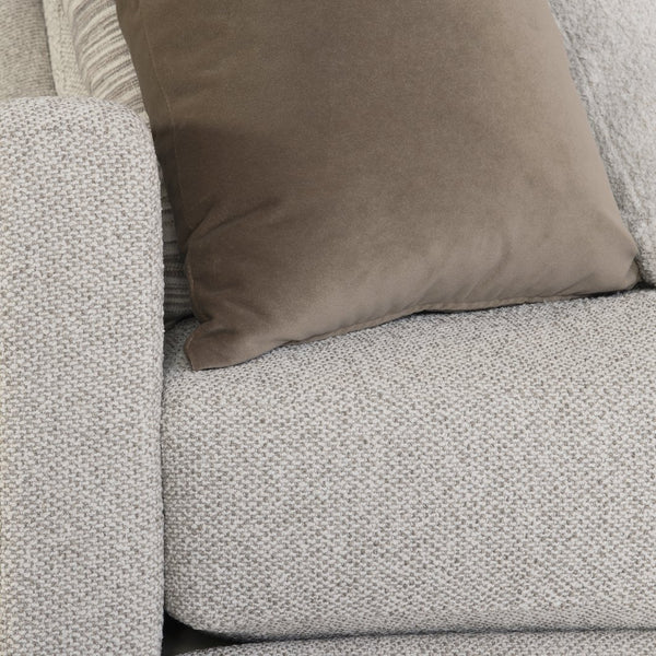 Bernhardt Bernhardt Ventura Custom Fabric Sectional — Transitional Curved Arms, Deep Cushions, Tailored Bustle Back - Made to Order K2079