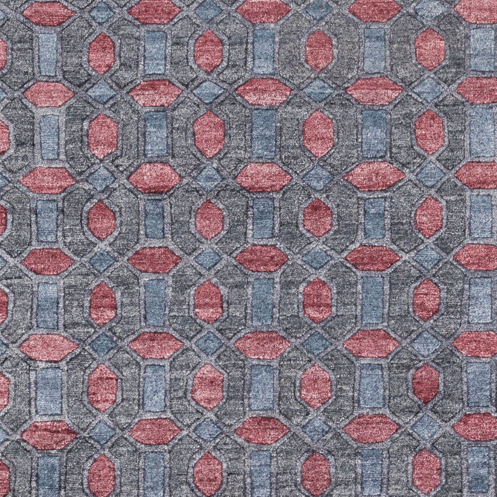 Surya Florentine Handmade 2' X 3' Rug - Luxurious Viscose, Durable & Elegant Design For Your Home Decor Ink Blue Viscose Fnt1000-69