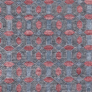 Surya Florentine Handmade 2' X 3' Rug - Luxurious Viscose, Durable & Elegant Design For Your Home Decor Ink Blue Viscose Fnt1000-69