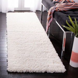 Safavieh Fontana Shag 800 Power Loomed Shag & Flokati Rug IIX Ivory FNT800A-222