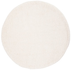 Safavieh Fontana Shag 800 Power Loomed Shag & Flokati Rug IIX Ivory FNT800A-222