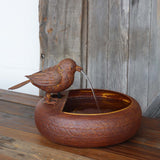 Folk Art Little Bird Fountain EAG82176 Park Hill