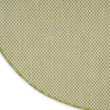 Nourison Courtyard COU01 Machine Made Power-loomed Borderless Design Indoor/Outdoor Modern Outdoor Rug Ivory Green, Ivory Green 100% Polypropylene 99446162465