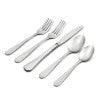 Lenox Oneida Flight 20 Piece Everyday Flatware Set, Service for 4 Metallic, STAINLESS METAL 2865020BL20