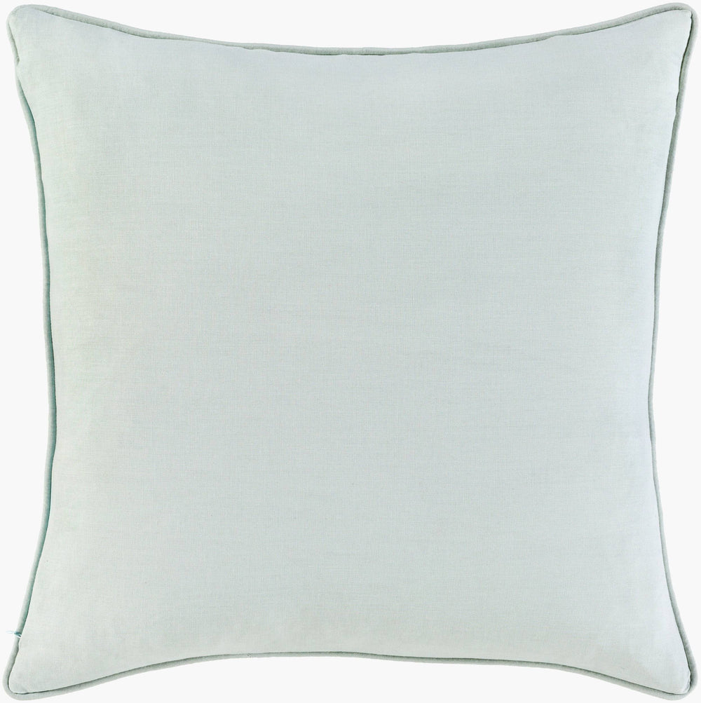 Surya Floret 20" Rustic Accent Pillow - Cozy Cotton Design For Stylish Home Decor & Comfy Vibes Rose Cotton,Cotton Foe002-2020d