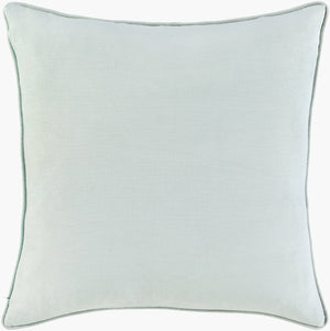 Surya Floret 20" Rustic Accent Pillow - Cozy Cotton Design For Stylish Home Decor & Comfy Vibes Rose Cotton,Cotton Foe002-2020d