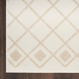 Nourison Grafix GRF37 Machine Made Power-loomed Borderless Design Indoor Only Bohemian Farmhouse Rug Ivory Beige, Ivory Beige 100% Polypropylene 99446935977