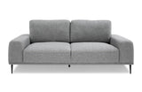 Divani Casa Fonda - Modern Grey Fabric Sofa