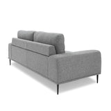 VIG Furniture Divani Casa Fonda - Modern Grey Fabric Sofa VGMB-2123-SOFA-GRY