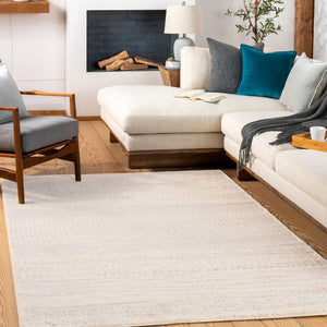 Livabliss Fowler Polypropylene Indoor Rug Scandinavian Modern Plush Pile for Entryways and Small Spaces Light Gray, Lig 7'10" x 10'2" FOW1005-810