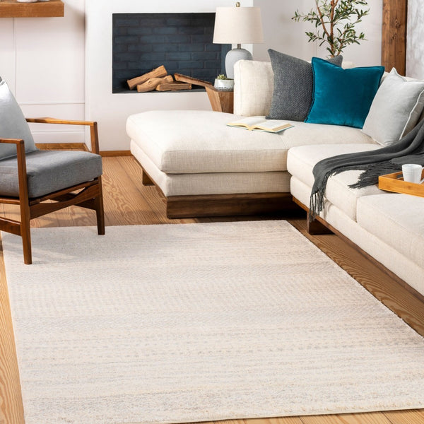 Livabliss Fowler Polypropylene Indoor Rug Scandinavian Modern Plush Pile for Entryways and Small Spaces Light Gray, Lig 7'10" x 10'2" FOW1005-810