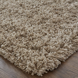 Feizy Rugs Stoneleigh Plush Hand-tufted Polyester High Pile Rug - Cozy, Durable, And Stain Resistant Luxury Decor Tan,Ivory Polyester 3998830ftpe000e10