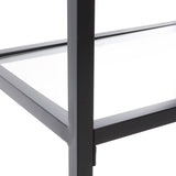 Safavieh Slater 4 Tier Etagere Matte Black FOX6298C