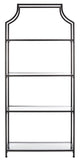 Safavieh Slater 4 Tier Etagere Matte Black FOX6298C