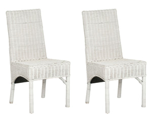 Safavieh Sommerset Side Chair - Set of 2 White FOX6524A-SET2