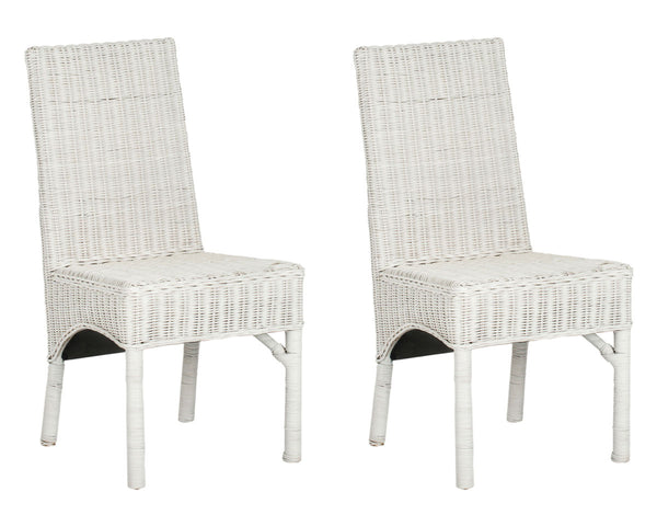Safavieh Sommerset Side Chair - Set of 2 White FOX6524A-SET2