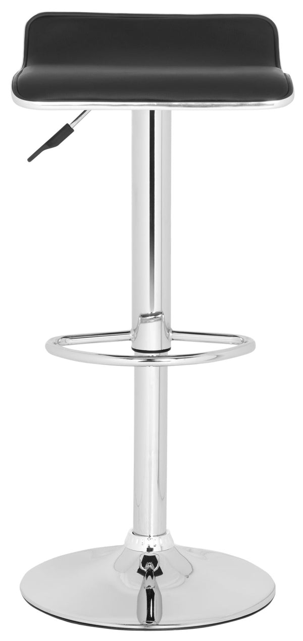 Safavieh Chaunda Swivel Bar Stool Black FOX7517B