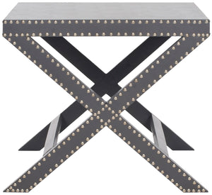 Safavieh Jeanine X End Table Grey Grey FOX9500A