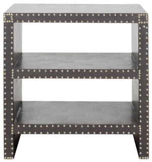 Safavieh Lacey Two Tier Side Table Grey Grey FOX9502A