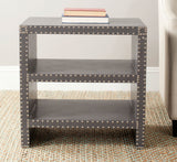 Safavieh Lacey Two Tier Side Table Grey Grey FOX9502A