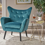 Christopher Knight Home® - Noble House - Seigfried Velvet Arm Chair